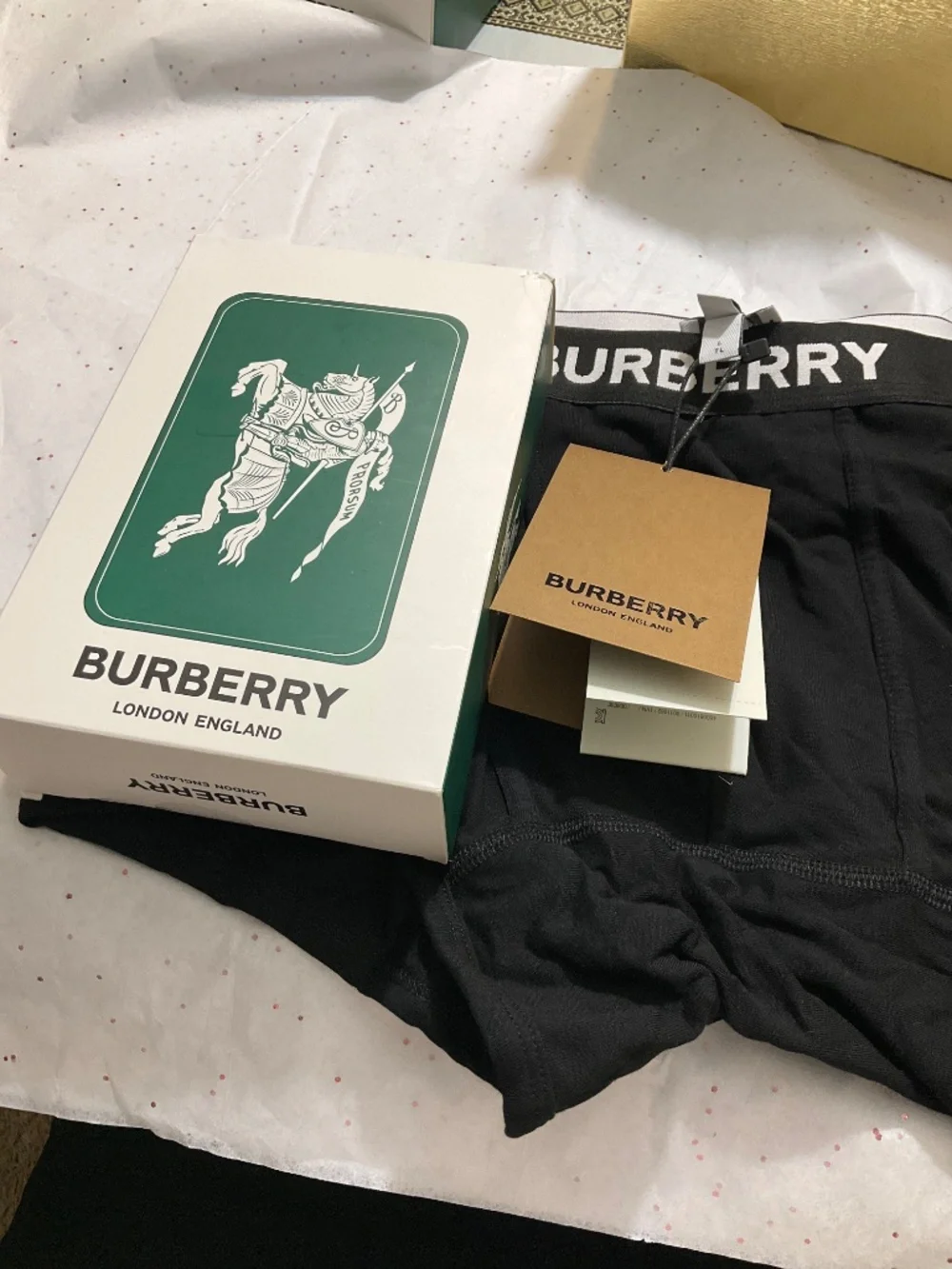 Burberry - Stretch-Cotton Jersey Boxer Briefs - Black - Picture 4 of 6